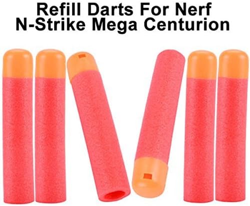 120PCS 9.5cm Refill Darts Sniper Bullet Blaster for Nerf N-strike Mega Dart Refill Pack Centurion Toy Gun