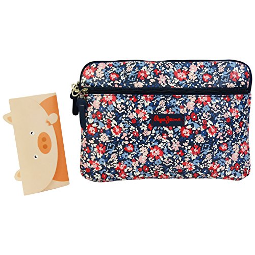 Preisvergleich Produktbild Pepe Jeans Edna Print Tasche Handtasche für Ipad Tablet