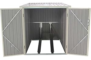 Gardiun Caseta Metálica para Bicicleta Veloc I (X2) 2,81 m² Exterior 198x142x157 cm