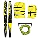 Produktbild Base Sports Vapor Package 67" Yellow Wasserski Wasserläufer Paarski Ski Wassersport Skiset Set Weste Schwimmweste