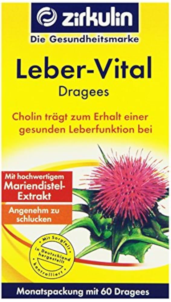 Zirkulin Leber Vital Dragees 60er