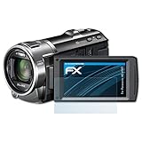 FX-Clear Displayschutz: Ultraklar und hartbeschichtet, passgenau für Panasonic HC-V707