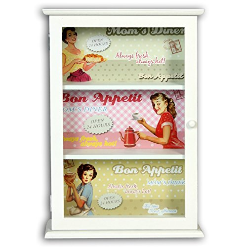 Supernova Decoracion_Repisa Madera Decorada con Motivos CUPCAKES Con P