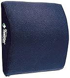 Unbekannt Lordose-Reisekissen - Jerseybezug, dunkelblau Unbekannt Lordose-Reisekissen - Jerseybezug, dunkelblau