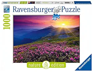 Ravensburger Nature Edition-Mountain Meadow in Dawn Jigsaw Puzzle (1000 Piece)