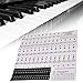 Produktbild perlo33ER 49/54/61/88 Tasten Klaviertastatur Aufkleber, elektronische Klaviertastatur Hinweis Aufkleber Daube Musik Aufkleber Label