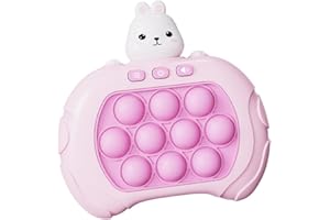 ZUICC Jeu de Poche pour Enfants,Pocket Game for Kids,Puzzle Pop Game Controller,Console De Jeu Quick Push Bubbles,Décompression Breakthrough Puzzle Game,Machine Quick Push Bubbles Console