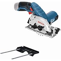 Bosch Professional 12V System Akku Kreissäge GKS 12V-26 (Sägeblatt-Ø: 85 mm, ohne Akkus und Ladegerät, im Karton)