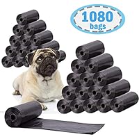 BPS (R) Bolsas de Caca para Perro Cachorro Mascotas Animales Domésticos ,TOTAL 1080 bolsitas(72 rollos) BPS-5477*18