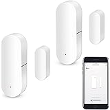 Sensore porta WiFi, sensore di contatto intelligente finestra, sensore di contatto wireless, allarme per porta finestra, comp
