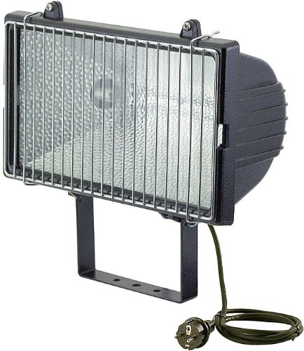 Preisvergleich Produktbild Brennenstuhl 1170560 Halogenstrahler 1000 IP 54 mit Anschlussleitung