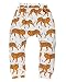 Zhuannian Baby Boys Girls Cartoon Animal Print Elastic Waist Harem Pants (2-3Y, Yellow)