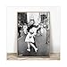 Produktbild Battle of the peak V-J Tag am Times Square nordischen Leinwand drucken und Poster Vintage Kiss druckt New York City Foto Bild Wand Kunst Home Decor (Color : A, Size (Inch) : Unframe 60x80cm)