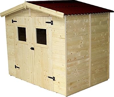 Habrita - HABRITA - Abri en panneaux de bois - 3,70 m²