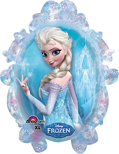 Großer Folienballon * FROZEN – DIE EISKÖNIGIN * für Kindergeburtstag // SUPERSHAPE // Kinder Party Geburtstag Folien Ballon Helium Deko Ballongas Anna Elsa Disney - 2