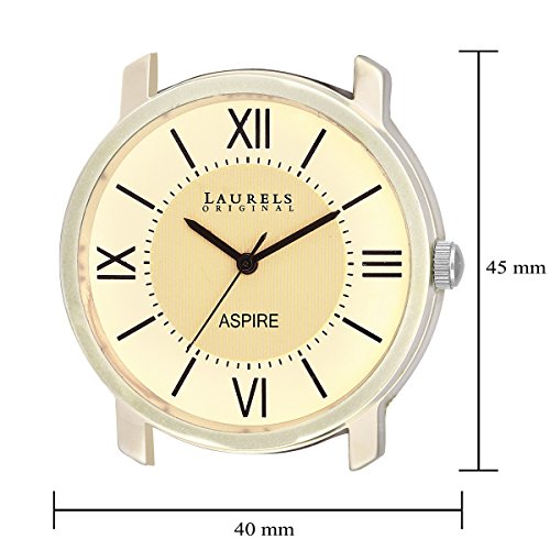 Laurels Aspire Ivory Dial Men