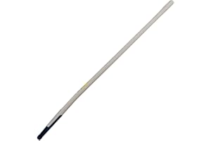 Outils perrin Manche Courbe Perce pour Fourche a Fumier a Soie avec Ferule et Capuchon, 1.35m Longueur