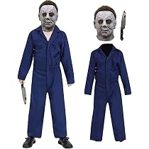 Oismys Halloween Michael Myers Costume Cosplay Horror Movie Tuta Maschera Uniforme Suit