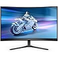PHILIPS Evnia 27M2C5500W - 27" QHD Curved Gaming Monitor, 240Hz, VA, 0.5ms, FreeSync premium pro, Low input Lag, Height adjus