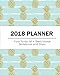 Produktbild 2018 Planner: Glod Glitter Pine Apple | Your to-do list + Sketchbook Notebook and Diary