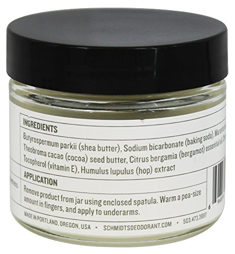 Schmidt´s Deodorant – Deocreme Bergamot + Lime – 56,7g - 2