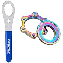 AYVRUOP Adaptateur Frein à Disque Vélo - 44mm - Compatible VTT & Vélo Route - Fixation Filetée