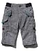 M&Co Baby Boys Elasticated Waist Casual Lightweight Roll Up Cotton Trousers Navy 2/3 Yr