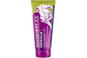 Physiorelax - Forte Plus, Crema de Masaje, Preparación y Recuperación de Músculos y Ligamentos, Antes y Después del Ejercicio, Uso Personal y Profesional, con Árnica e Ingredientes Naturales - 75 ml