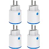 Haozee Zigbee-Steckdose, Smart-Steckdose mit Timer und Stromverbrauchsüberwachung, erfordert Zigbee-Hub, unterstützt Home Ass