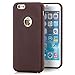Produktbild Premium Slim Case Hülle für Apple iPhone 6 6S (4,7") Original Hoco. exklusive und hochwertige Schutzhülle im Slim Design | Farbe: Braun