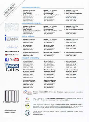 Book's Cover of La sostanza dei sogni. Per la Scuola media. Con DVD. Con espansione online