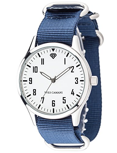 Yves Camani Unisex-Armbanduhr Unisson Analog Quarz YC1084-B Yves Camani Unisex-Armbanduhr Unisson Analog Quarz YC1084-B