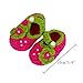 Dream Garden Newborn Soft Warm Knit Flowers Shoes Foot Ties Barefoot Baby Infant