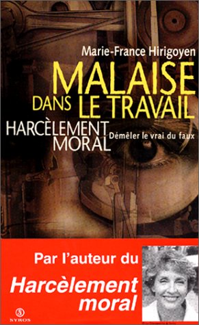 couverture de : Malaise dans le travail