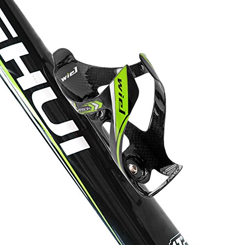 MakeTheOne Carbon Fiber Fahrradflaschenhalter Trinkflaschenhalter Lightweight Wasserflaschenhalter Hochwertig Halterung Flasche Fahrrad für Fahrrad MTB & Road - 2