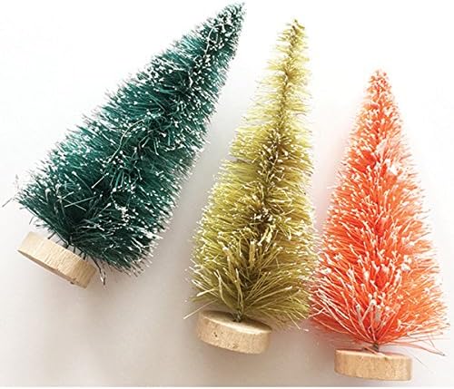 Fancy Pants Designs 4" Bottle Brush Trees, 4 Inches