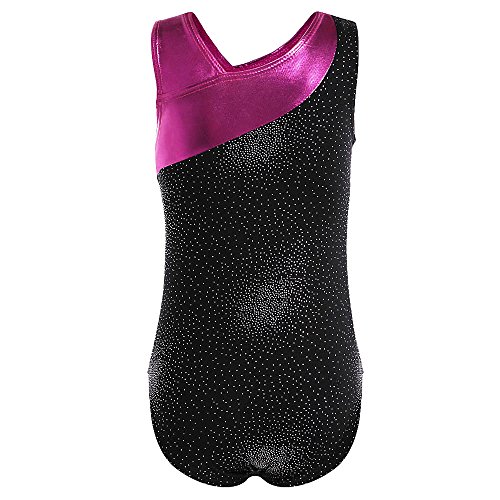 HUANQIUE Gymnastik Turnanzug Mädchen Leotard 2-16 Jahre - 2