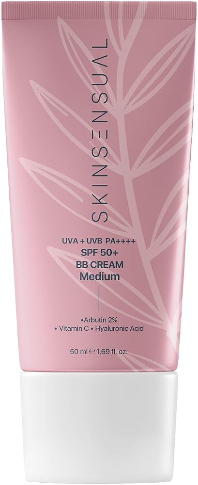 Skin Sensual SPF50+ PA++++ Kapatıcı BB Krem Medium 50 ml | Leke Karşıtı, Aydınlık Cilt Görünümü | UVA+UVB Koruma | Geniş Spektrum Koruma