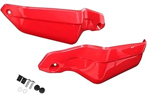 GANCEI Paramani per moto, per X-ADV 750, protezione antivento per manubrio motocross, scooter, attrezzatura protettiva (rosso)