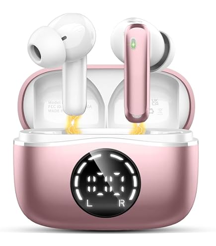 Cuffie Bluetooth 5.4 | 56 Ore Di Autonomia | Stereo 6D Con 4 MIC ENC | Impermeabili IP7 | Touch Control | Drsaec 2026 Nuovo Modello - 3