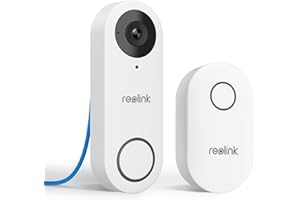 Reolink 5MP Video Doorbell PoE Camera with Chime, 3:4 Head-to-Toe View, 2-Way Audio, Person/Package Detection, Outdoor Waterproof, Smart Alerts, Supports NVR (Wired, 2024