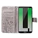 Produktbild Für Huawei Mate 10 Lite Handyhülle/hülle,PU Schutz erweiterte Handy-Shell,mit Integrierten Kartensteckplätzen und Ständer(Grau)