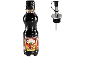 Oncu Pomegranate Salad Molasses - with Homlix Stainless Steel Sauce Bottle Stopper - Authentic Turkish Sauce - 330g