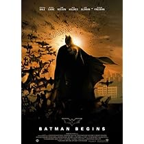 Batman Begins Vintage Poster Movie Film Photo Wall Art