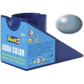 Revell - Su Bazlı Maket Boyası Gri İpek 18 Ml (36374)