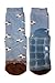 Weri Spezials ABS Terry Bear Slippers Anti Non Slip Socks 12-24 Months (19-22) Blue