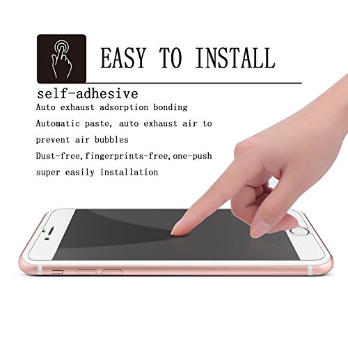 (2 Pack) iPhone 6s/6 Screen Protector with 0.3mm Thickness Ultra Thin Anti-scratch, L3 Tech Premium Tempered Glass Screen Protector (4.7 inch) for Apple iPhone 6s/6[Lifetime Warranty]