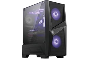 .ES PC'S GAMING PC’S Gaming, Ordenador MSI mag Forge 100M (RYZEN 5 4600G 6/12 4.2GHz, Grafica AMD Vega, RAM 16GB, SSD 500GB + WiFi, Windows 11 Pro). Desktop Gaming, PC Gamer - Ordenador sobremesa