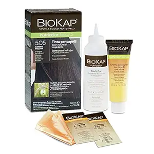 BioKap - Nutricolor Delicato Permanent Hair Dye 5.05 Chestnut Light Brown - 4.67 oz. by BioKap