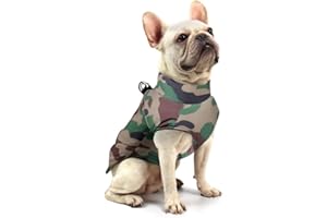 FEimaX Cappotto Cani Impermeabile Invernale Giacca Calda Antivento Cucciolo Vestiti per Cane e Gatto di Taglia Piccola Media e Grande, Gilet Inverno di Morbido Cotone per Il Freddo